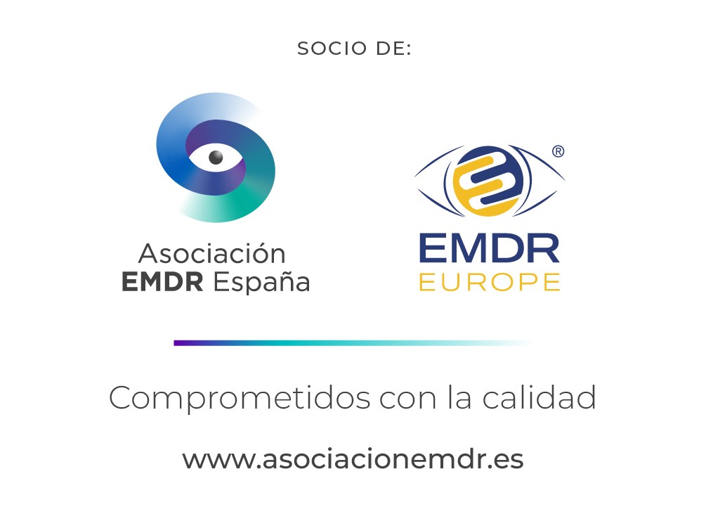 Miembro de la asociación EMDR España, Logotipo, Terapeuta EMDR